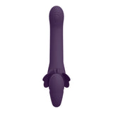 Vive SATU - Purple 23 cm USB Rechargeable Strapless Strap-On - Image 6