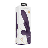 VIVE Ena - Purple - Purple 25 cm USB Rechargeable Thrusting Vibrator with Air Wave Stimulator - Image 9