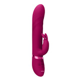 VIVE Nari - Pink - Pink 24.1 cm USB Rechargeable Rabbit Vibrator - Image 3
