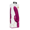 Purple electronic device in packaging with 'Vive' branding on a white background