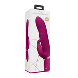 VIVE Nari - Pink - Pink 24.1 cm USB Rechargeable Rabbit Vibrator - Image 9