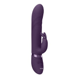 VIVE Nari - Purple - Purple 24.1 cm USB Rechargeable Rabbit Vibrator - Image 3