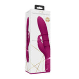 VIVE Sora - Pink - Pink 24.2 cm USB Rechargeable Rabbit Vibrator - Image 9