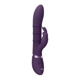 VIVE Sora - Purple - Purple 24.2 cm USB Rechargeable Rabbit Vibrator - Image 4
