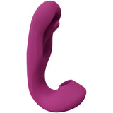 VIVE Yuna - Pink - Pink USB Rechargeable Flapping Vibrator with Air Pulsation - Image 2