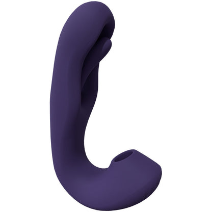 Purple silicone sheath on a white background