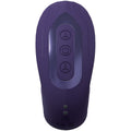 Purple electronic device with buttons on a white background