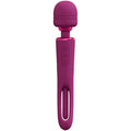 Pink handheld electronic device on a white background