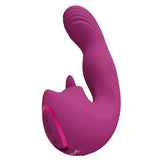 VIVE Yumi - Pink - Pink USB Rechargeable Triple Motor Vibrator - Image 4