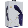 Vive electronic device packaging with geometric design on a white background