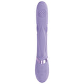 Purple electronic device with buttons on a white background