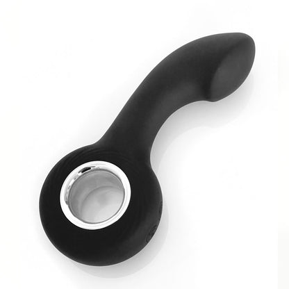 VERS Rechargeable Silicone P-Spot Vibe - Black 13 cm Prostate Massager