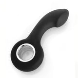 VERS Rechargeable Silicone P-Spot Vibe - Black 13 cm USB Rechargeable Prostate Massager - Image 3