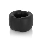 VERS Liquid Silicone Weight Steel Core Ball Stretcher - Black Ball Stretcher Ring with Steel Core - Image 3