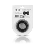 VERS Liquid Silicone Weight Steel Core Ball Stretcher - Black Ball Stretcher Ring with Steel Core - Image 4