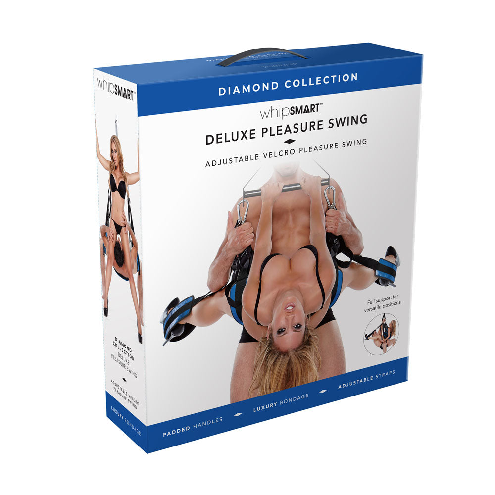 WhipSmart Diamond Deluxe Pleasure Swing - Blue - Blue Love Swing