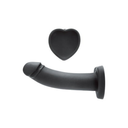 WhipSmart Heartbreaker 7'' Heart Base Dildo - Black 17.8 cm Dong