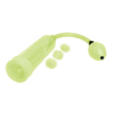 WhipSmart Glow In The Dark Penis Pump - With 3 Piece Cock Ring Set - Image 2
