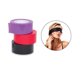 WhipSmart Bondage Tape 3-Pack with Blindfold - Set of 3 Coloured Bondage Tapes and Bonus Satin Blindfold - Image 2