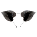 WhipSmart Furry Tales Foxtail Furry Play Set - Grey Foxtail Butt Plug & Furry Ears Set