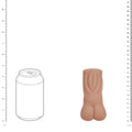 XKIN PinUp Girls - Trixie Nightshift - Tan 12 cm Vagina Stroker