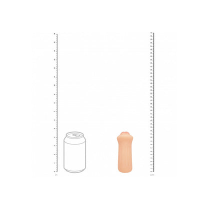 XKIN Raw - The Grip - Flesh 12 cm Mouth Stroker