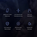 LuvPump ProXtra Professional Gauge Power Pump - Clear Penis Pump with Pressure Gauge - Image 4