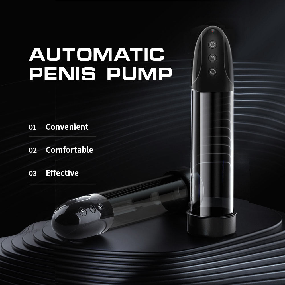 LuvPump Automatic Penis Pump - Clear Automatic Penis Pump