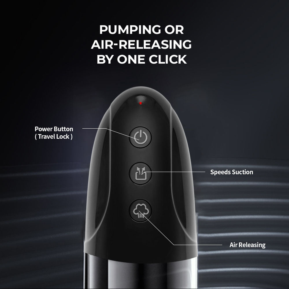 LuvPump Automatic Penis Pump - Clear Automatic Penis Pump