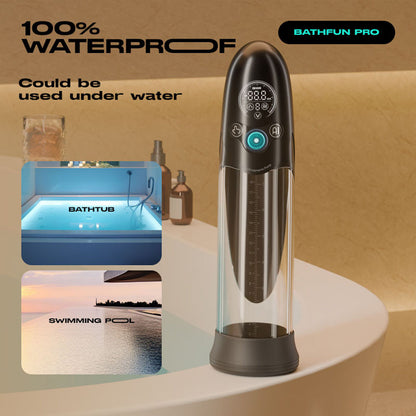 LuvPump Bathfun Pro - Waterproof Smart Automatic Penis Pump