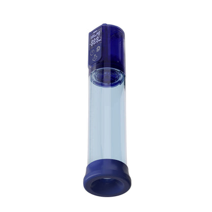 LuvPump Bathfun Smart Aqua Penis Pump - Blue Waterproof Automatic