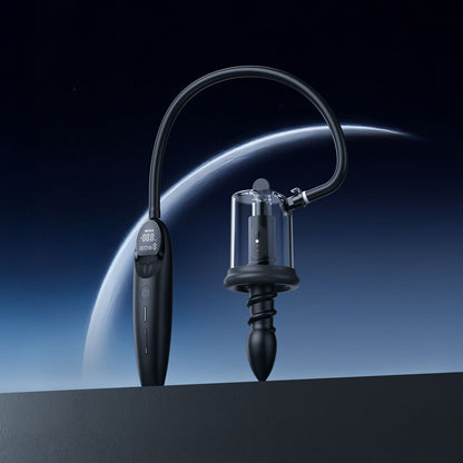 LuvPump RosCup Pro Smart Rosebud Pump - Black Anal Pump