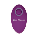 Zero Tolerance Tunnel Teaser - Purple 13.9 cm USB Rechargeable Butt Plug with Wireless Remote - Image 8