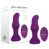 Zero Tolerance Tunnel Teaser - Purple 13.9 cm USB Rechargeable Butt Plug with Wireless Remote - Image 1
