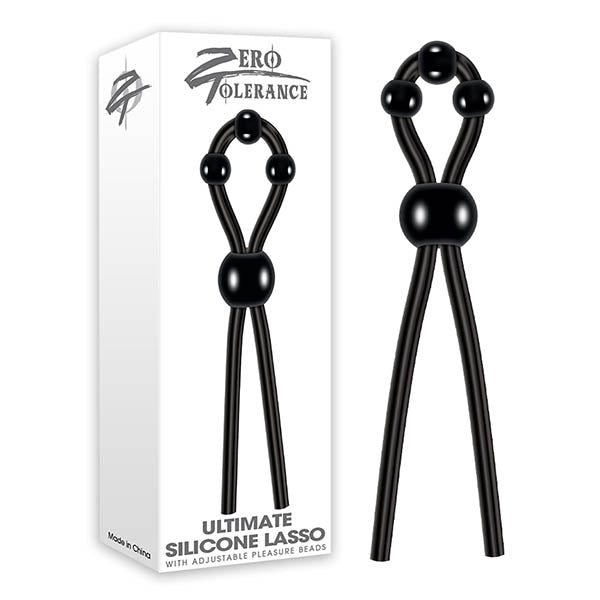 Zero Tolerance Ultimate Silicone Lasso - Black Silicone Adjustable