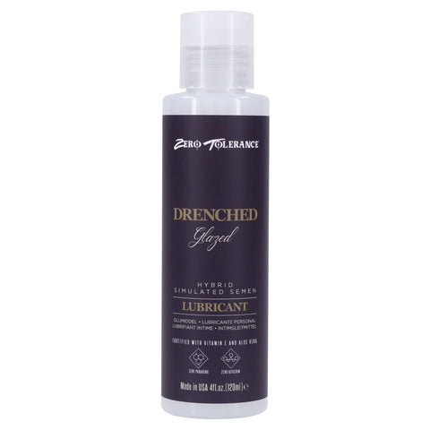 Zero Tolerance DRENCHED GLAZED - Hybrid Cum Lubricant - 120 ml Bottle - Image 1