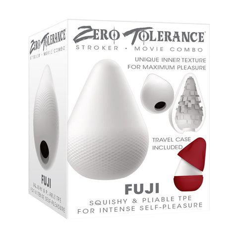 Zero Tolerance FUJI - White Mini Stroker Egg - Image 1