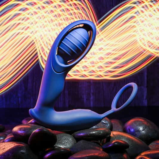 Zero Tolerance EXTRA MILE - Blue Vibrating Prostate Massager