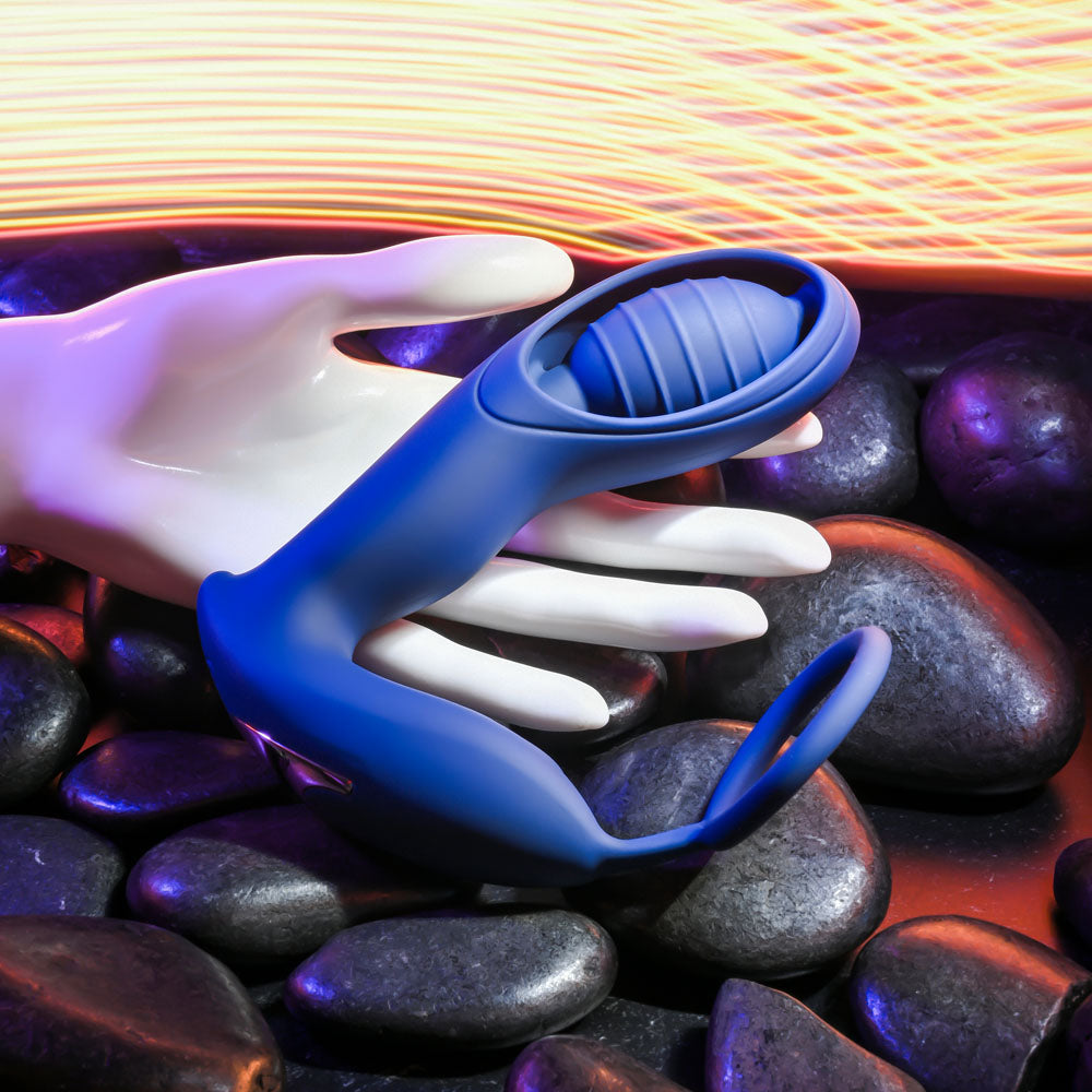 Zero Tolerance EXTRA MILE - Blue Vibrating Prostate Massager