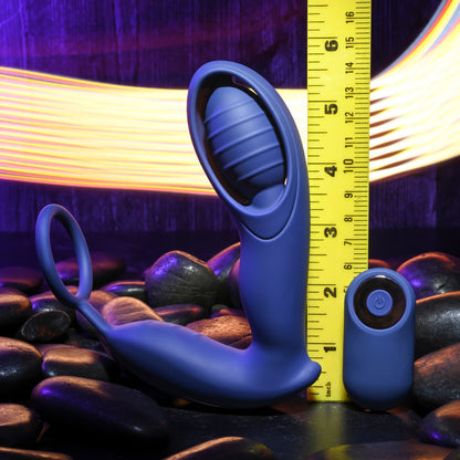 Zero Tolerance EXTRA MILE - Blue Vibrating Prostate Massager