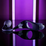 Zero Tolerance TIP TO TAIL - Blue USB Rechargeable Vibrating Butt Plug with Vibrating Cock Ring - Image 6