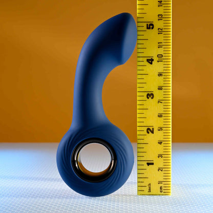Zero Tolerance THE REACH - Blue 13.8 cm Vibrating Anal Plug