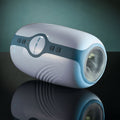 Zero Tolerance TOUCHDOWN - White 15 cm USB Rechargeable Vibrating & Tightening Stroker