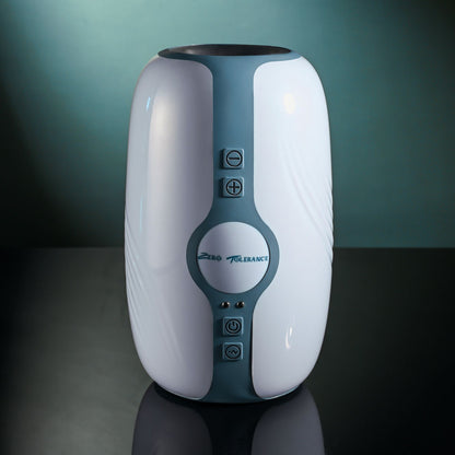 Zero Tolerance TOUCHDOWN - White 15 cm Vibrating & Tightening Stroker