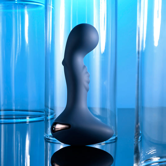 Zero Tolerance BLUE OASIS - Blue 12.3 cm Vibrating Anal Plug
