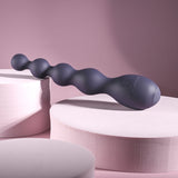 Zero Tolerance RUMPY BUMPY - Purple 17.5 cm USB Rechargeable Vibrating Anal Beads - Image 2