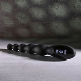 Zero Tolerance BACKDOOR BATON - Black 24 cm USB Rechargeable Vibrating Anal Beads - Image 3