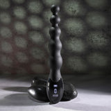 Zero Tolerance BACKDOOR BATON - Black 24 cm USB Rechargeable Vibrating Anal Beads - Image 4