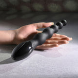 Zero Tolerance BACKDOOR BATON - Black 24 cm USB Rechargeable Vibrating Anal Beads - Image 7