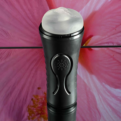 Zero Tolerance HOLD TIGHT - Clear Vibrating Vagina Stroker